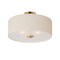Maxim Lighting Bongo 3-Light Pendant/Semi-Flush Mount, Natural Aged Brass 10014OMNAB - alternate 1